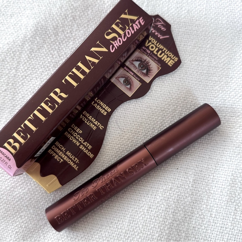 NWTT TOO FACED Better Than Sex Volumizing Mascara | Chocolate
